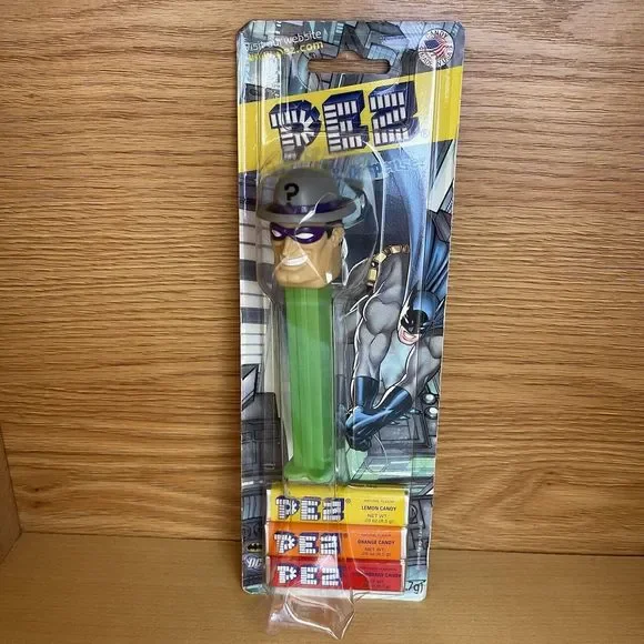 Vintage Pez Dispenser Collection Lot Of 8m NEW - Batman Joker Marvel Yoda More - Picture 5 of 12